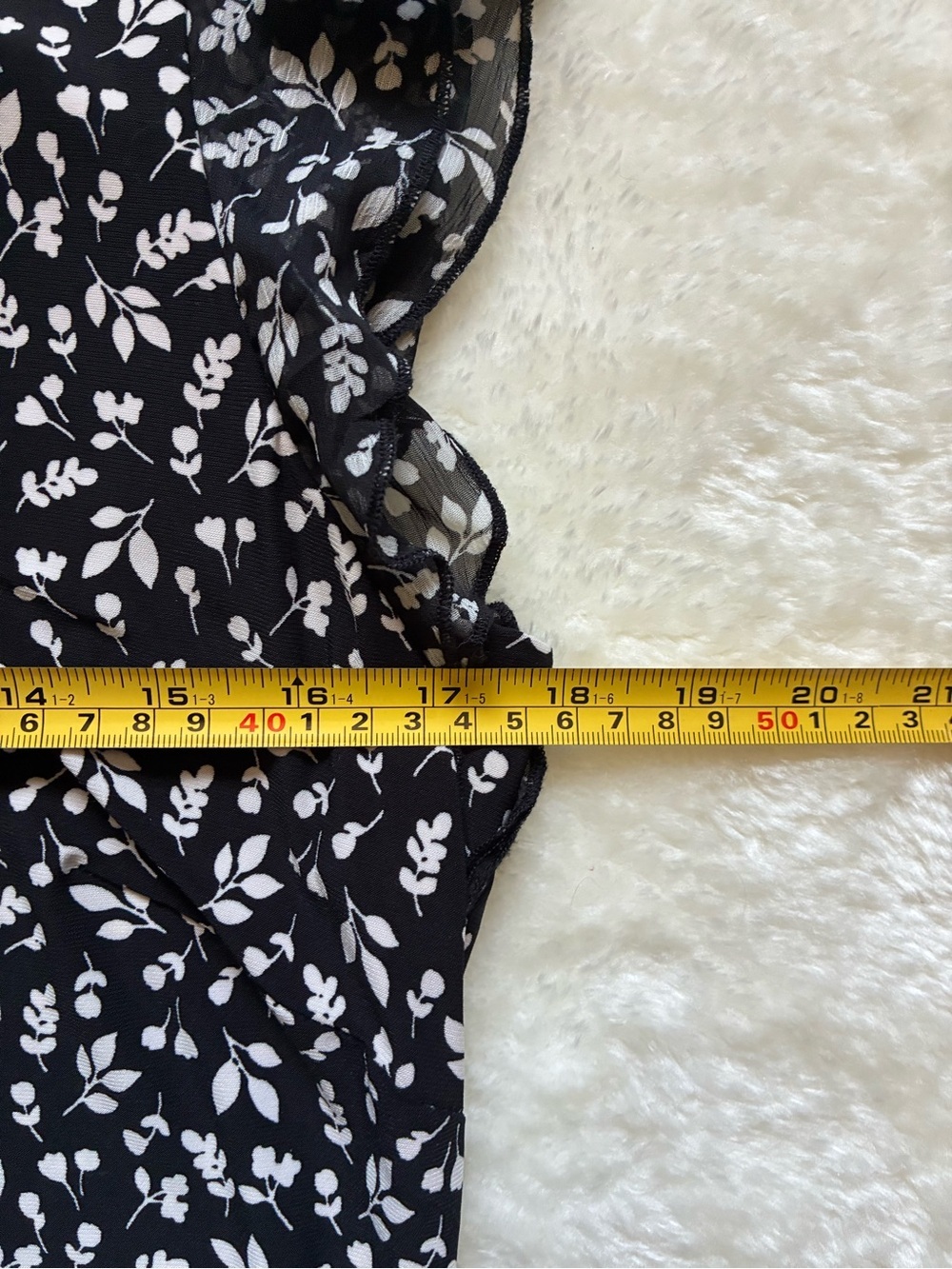 Cottagecore  Floral Ruffle Dress Mid - Picture 6 of 7